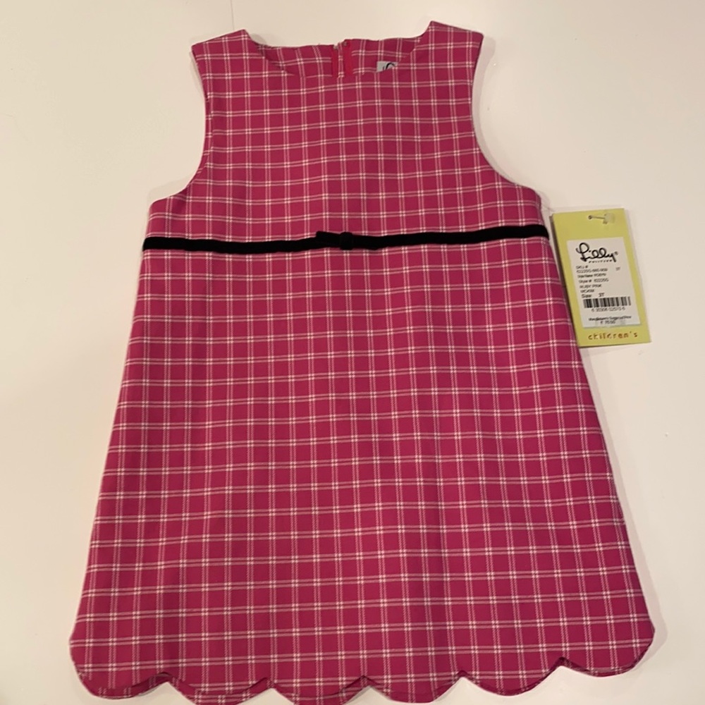 Lilly Pulitzer girls sleeveless cotton dress NWT